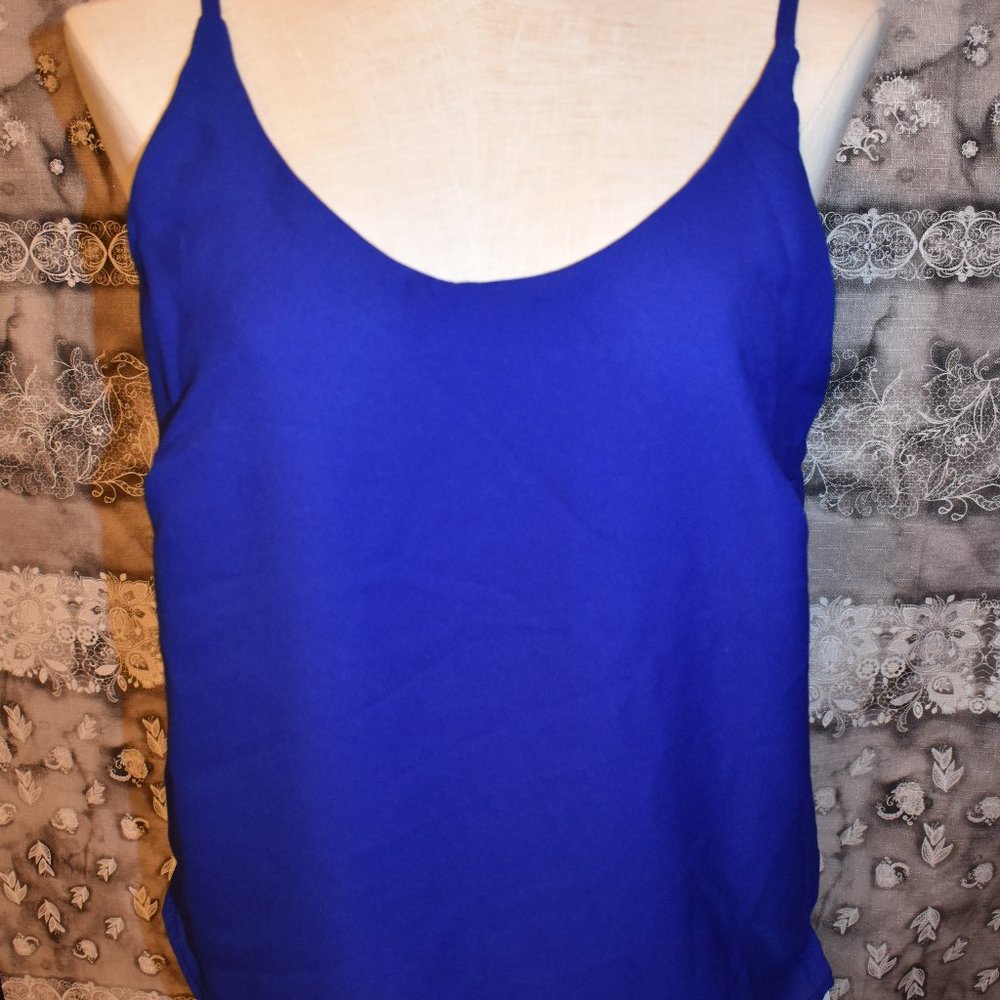 COPY - Truth nyc blue spaghetti strap top